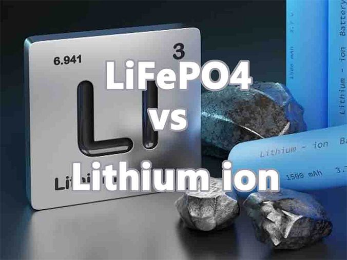 Difference between LiFePO4 battery and lithium battery