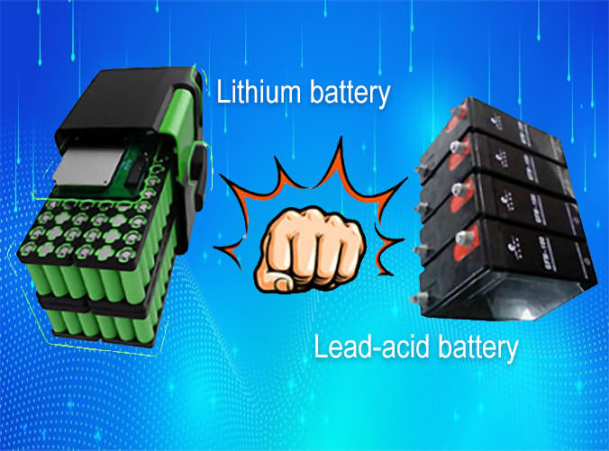 Difference between lithium battery and lead-acid battery